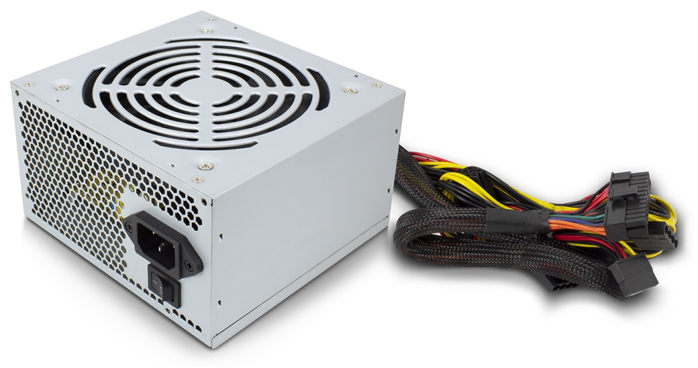 Ewent EW3909 unidad de fuente de alimentacion 500 W 20+4 pin ATX ATX Gris