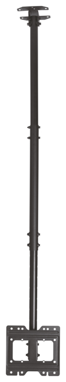 AISENS Soporte de techo giratorio, inclinable, extensible para monitor/TV 50kg de 23a-43a, Negro