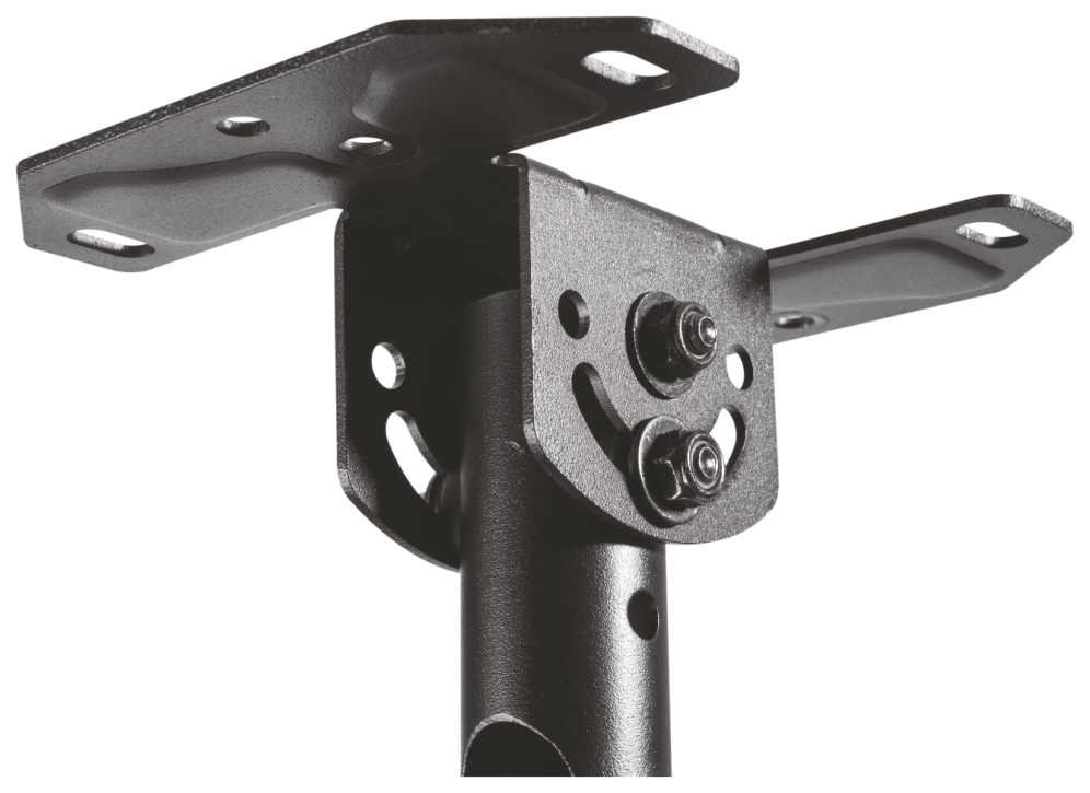 AISENS Soporte de techo giratorio, inclinable, extensible para monitor/TV 50kg de 23a-43a, Negro