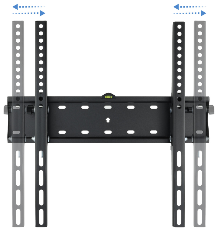 TooQ LP4255T-B soporte para TV 139,7 cm (55'') Negro