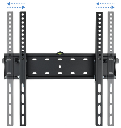 TooQ LP4255T-B soporte para TV 139,7 cm (55'') Negro