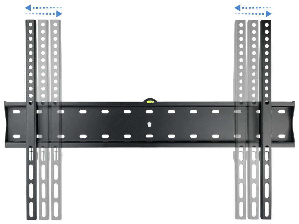 TooQ LP4170F-B soporte para TV 177,8 cm (70'') Negro