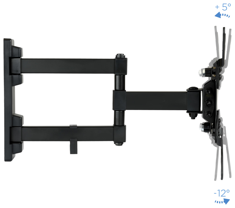 TooQ LP2142TNL-B soporte para TV 106,7 cm (42'') Negro