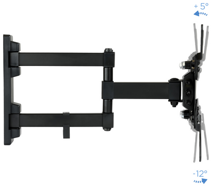 TooQ LP2142TNL-B soporte para TV 106,7 cm (42'') Negro