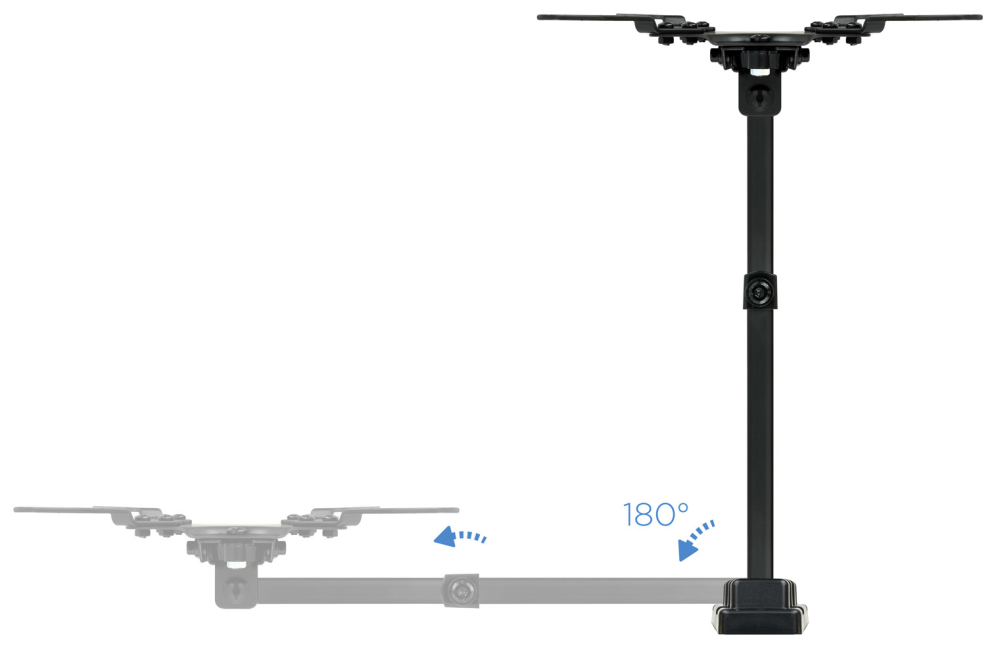 TooQ LP2142TNL-B soporte para TV 106,7 cm (42'') Negro