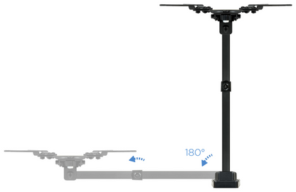 TooQ LP2142TNL-B soporte para TV 106,7 cm (42'') Negro