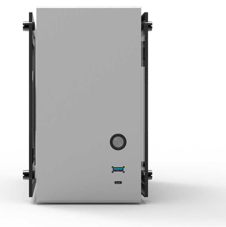 Zalman M2 Mini-Silver Mini Tower Plata