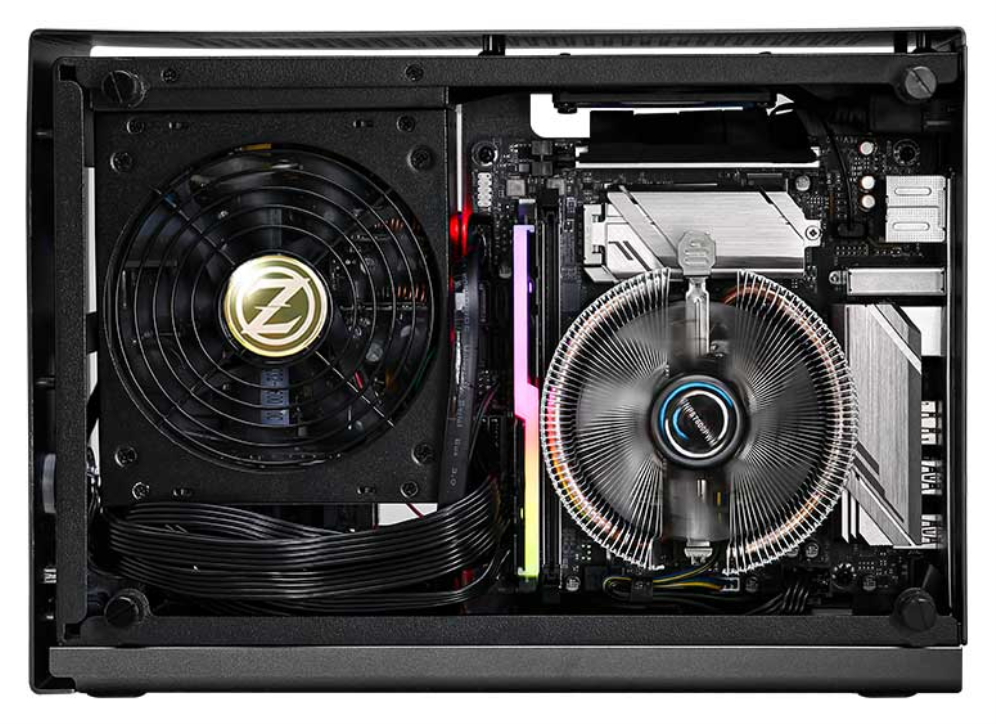 Zalman M2 Mini-Silver Mini Tower Plata