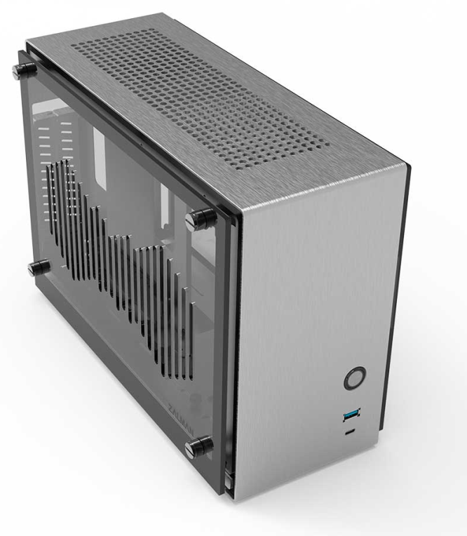 Zalman M2 Mini-Silver Mini Tower Plata