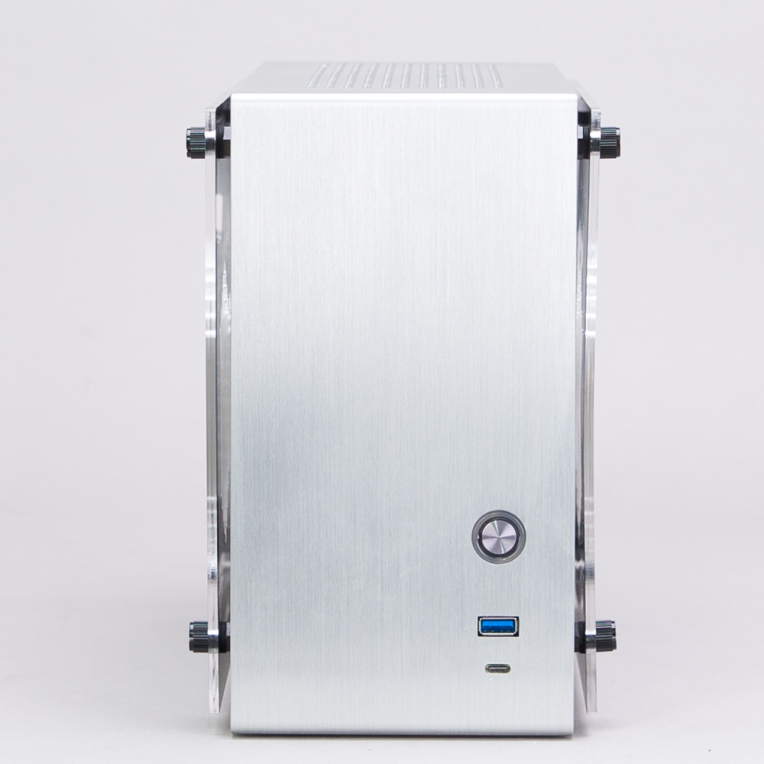 Zalman M2 Mini-Silver Mini Tower Plata