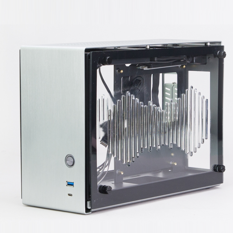 Zalman M2 Mini-Silver Mini Tower Plata