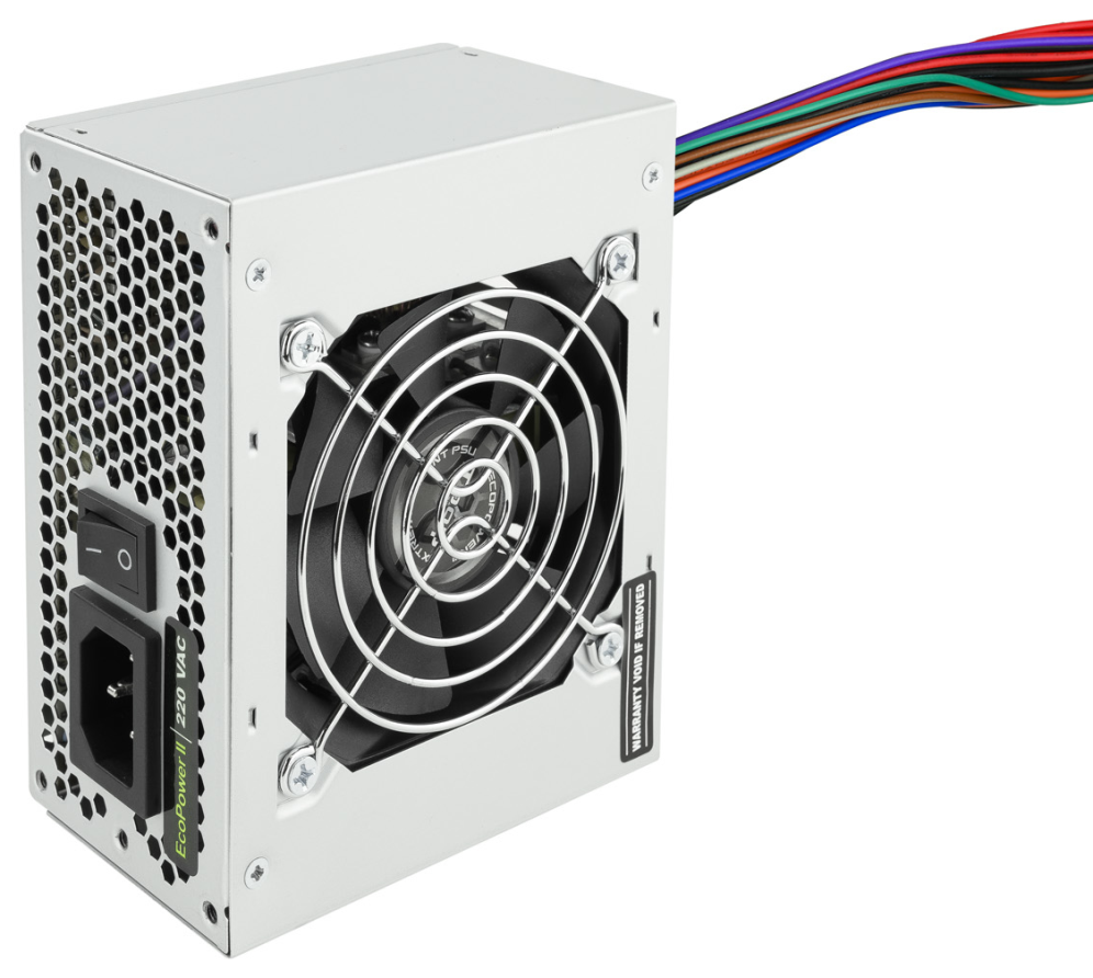 TooQ Fonte Ecopower II unidad de fuente de alimentacion 500 W 20+4 pin ATX SFX Plata