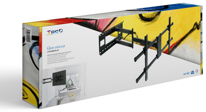 TooQ LP4380XL-B soporte para TV 2,03 m (80'') Negro