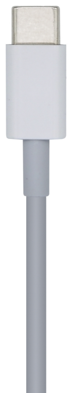 AISENS Cable USB 2.0 USB-? A Lightning PD 2A, Lightning/M-USB-?/M, Blanco, 20cm