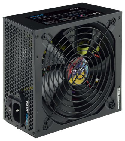 TooQ TQAPOLO-600SP unidad de fuente de alimentacion 600 W 20+4 pin ATX ATX Negro