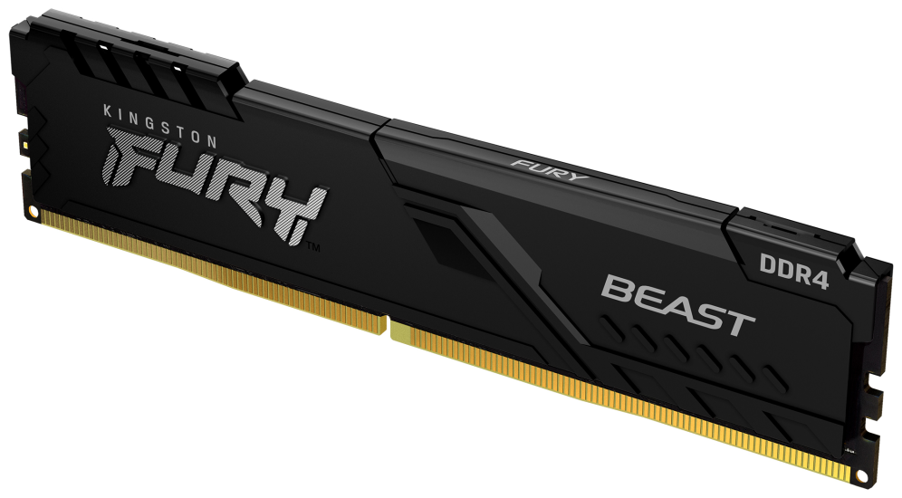 Kingston Technology FURY Beast 8GB 3200MT/s DDR4 CL16 DIMM Black