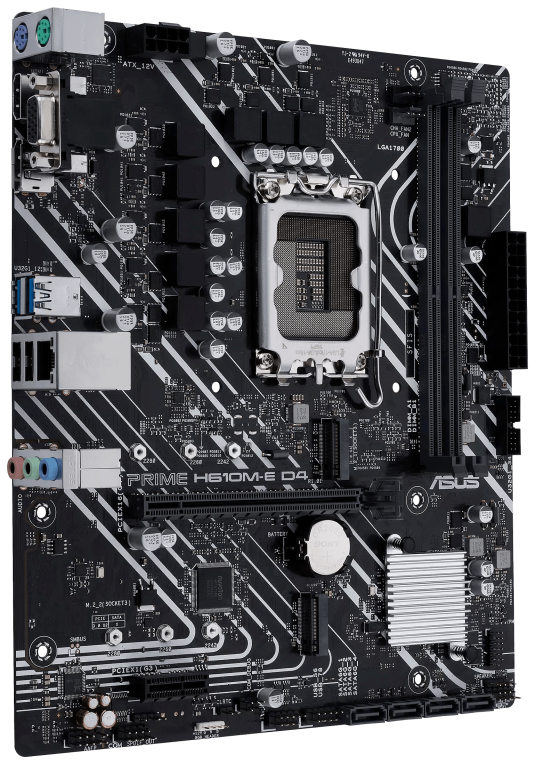 ASUS PRIME H610M-E D4-CSM Intel H610 LGA 1700 micro ATX