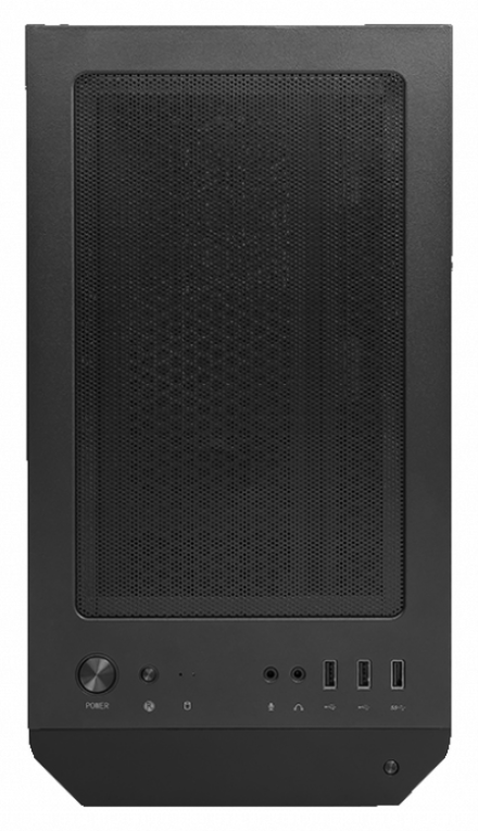 MSI MAG Forge M100R Micro Torre Negro, Transparente