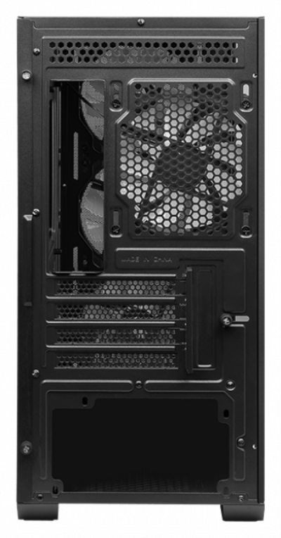 MSI MAG Forge M100A Micro Torre Negro, Transparente
