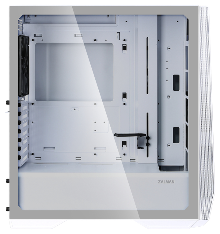 Zalman Z9 Iceberg ATX Mid Tower PC Case, White fan Midi Tower Blanco