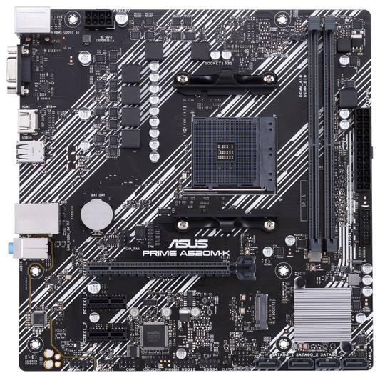 ASUS PRIME A520M-K AMD A520 Zócalo AM4 micro ATX