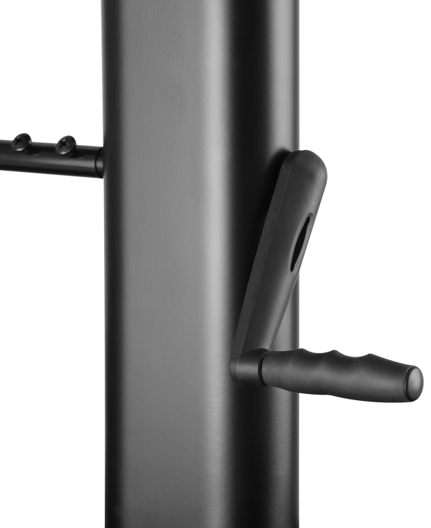 AISENS Soporte de Suelo ECO con Ruedas y Manivela, Bandeja para DVD y Soporte de Camara para Monitor/TV 100Kg de 60-100, Negro