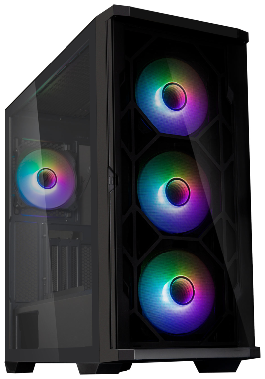 Zalman Z10 DUO carcasa de ordenador Midi Tower Negro