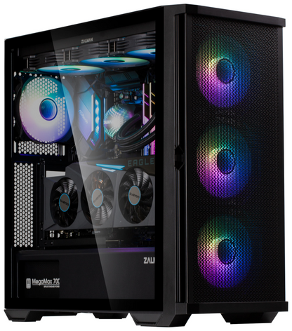Zalman Z10 DUO carcasa de ordenador Midi Tower Negro