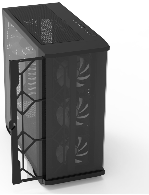 Zalman Z10 DUO carcasa de ordenador Midi Tower Negro