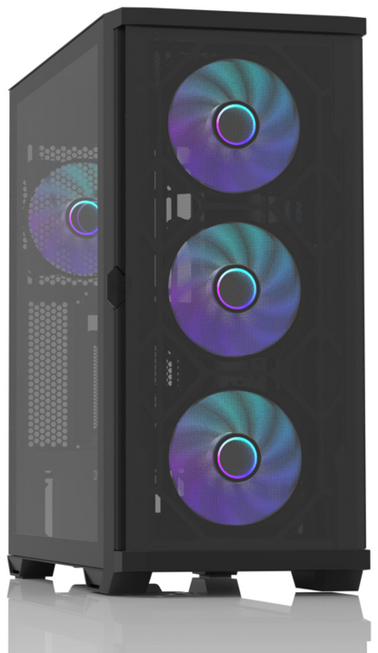 Zalman Z10 DUO carcasa de ordenador Midi Tower Negro