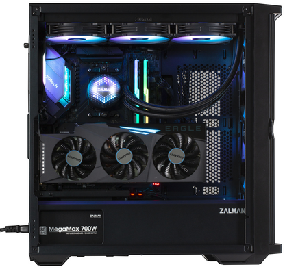 Zalman Z10 PLUS carcasa de ordenador Midi Tower Negro