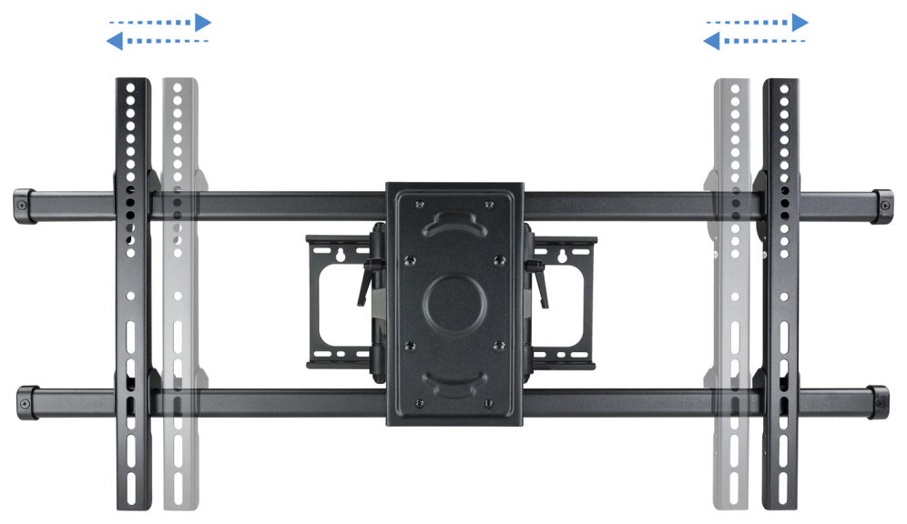 TooQ LP3790TN-B soporte para TV 2,29 m (90'') Negro