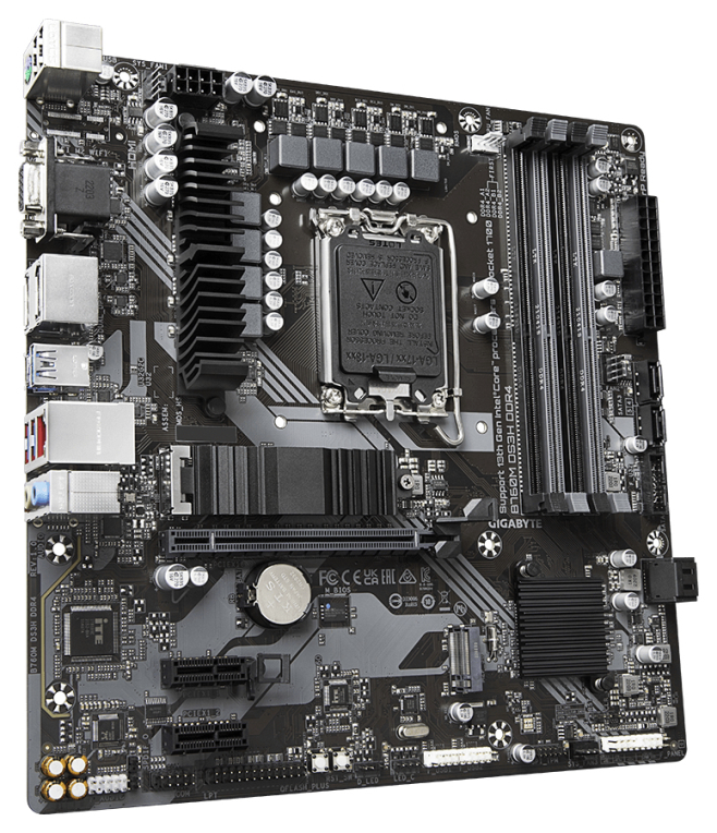 GIGABYTE B760M DS3H DDR4 Placa base