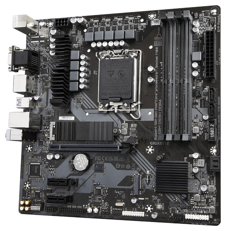 GIGABYTE B760M DS3H DDR4 Placa base