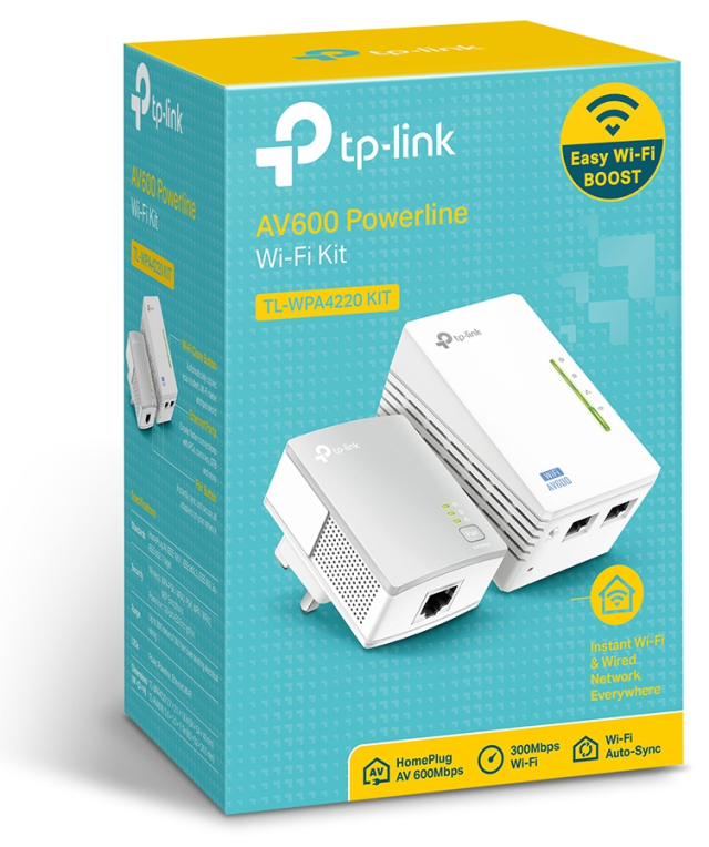 TP-Link TL-WPA4220 KIT 600 Mbit/s Ethernet Wifi Blanco 2 pieza(s)