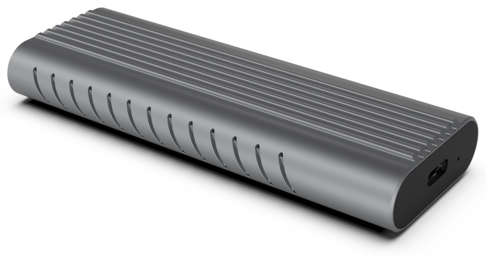 Ewent EW7025 caja para disco duro externo Caja externa para unidad de estado solido (SSD) Gris M.2