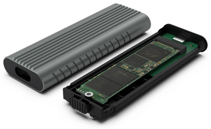 Ewent EW7025 caja para disco duro externo Caja externa para unidad de estado solido (SSD) Gris M.2