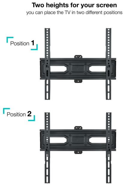 TooQ Soporte de pared para pantallas 32a- 55a
