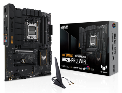 ASUS TUF GAMING A620-PRO WIFI AMD A620 Zócalo AM5 ATX