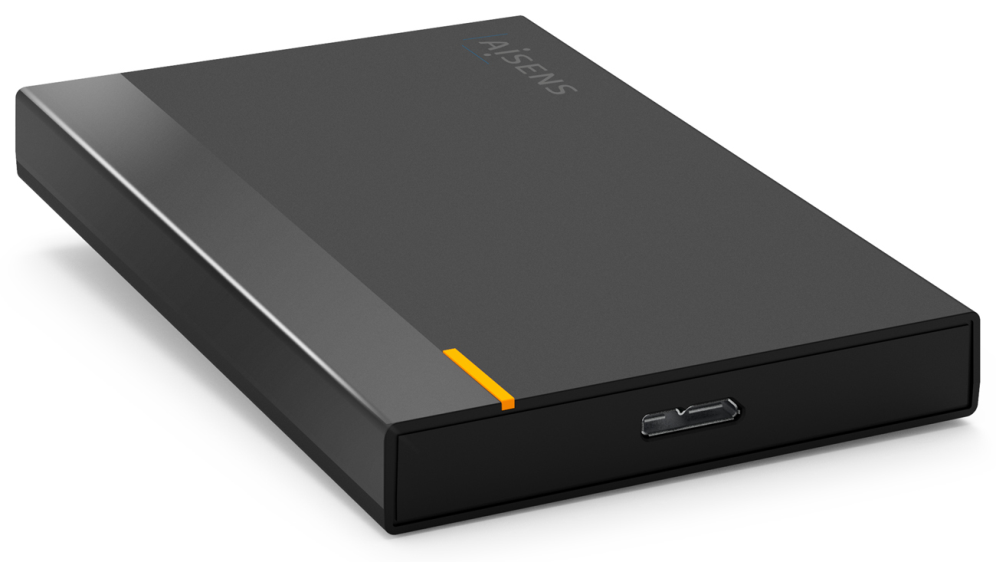 AISENS Caja Externa 2,5? ASE-2524B 9.5mm SATA a USB 3.0/USB3.1 Gen1, Negra