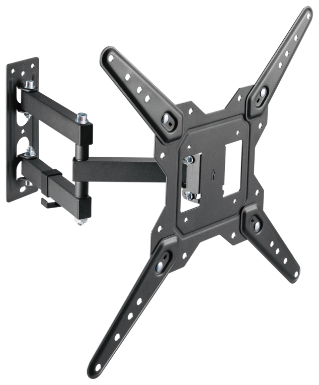 AISENS Soporte Eco Giratorio, Inclinable Para Monitor/TV 30kg (3 Pivotes) De 23-55, Negro