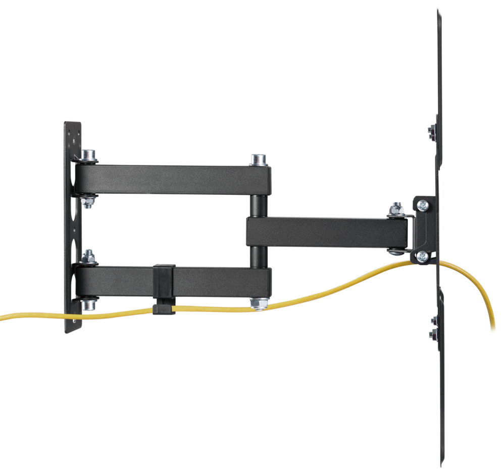 AISENS Soporte Eco Giratorio, Inclinable Para Monitor/TV 30kg (3 Pivotes) De 23-55, Negro