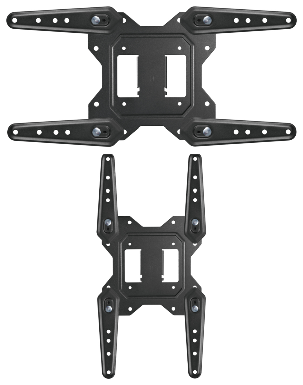AISENS Soporte Eco Giratorio, Inclinable Para Monitor/TV 30kg (3 Pivotes) De 23-55, Negro