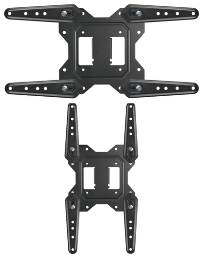 AISENS Soporte Eco Giratorio, Inclinable Para Monitor/TV 30kg (3 Pivotes) De 23-55, Negro