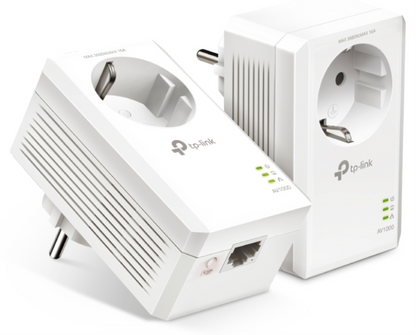 TP-Link TL-PA7017P KIT adaptador de red PowerLine 1000 Mbit/s Ethernet Blanco 2 pieza(s)