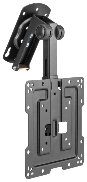 AISENS Soporte de Techo Giratorio, Plegable para Monitor/TV 20Kg de 19-43, Negro