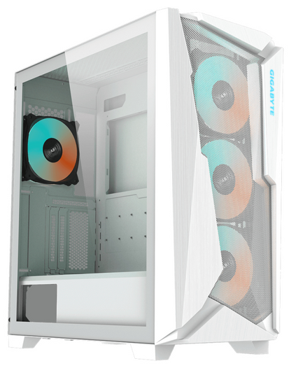 Gigabyte C301GW carcasa de ordenador Midi Tower Blanco