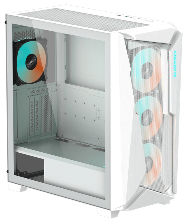 Gigabyte C301GW carcasa de ordenador Midi Tower Blanco