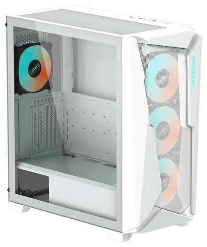 Gigabyte C301GW carcasa de ordenador Midi Tower Blanco