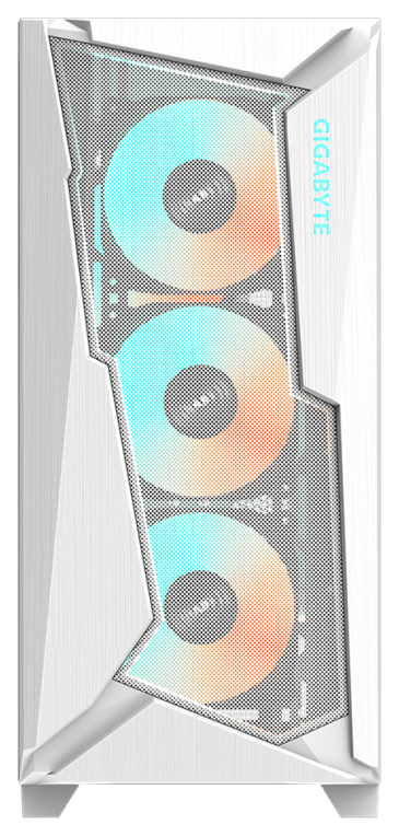 Gigabyte C301GW carcasa de ordenador Midi Tower Blanco
